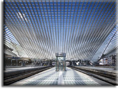 Лучший терминал: Liège-Guillemins High-Speed Railway Station, Льеж, Бельгия